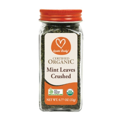 Lovin Body Herbs & Spices - Mint Leaves Crushed 18g