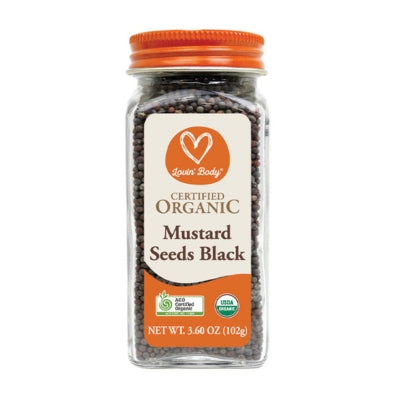 Lovin Body Herbs & Spices - Mustard Seeds Black 102g