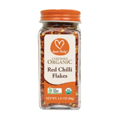 Lovin Body Herbs & Spices - Red Chilli Flakes 60g