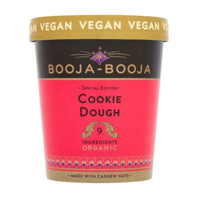 Booja-Booja Organic Ice Cream - Cookie Dough 465ml