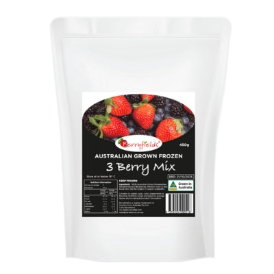 Berryfields Australia 3 Berry Mix 450g
