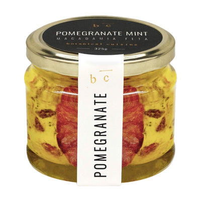 Botanical Cuisine Pomegranate Mint Macadamia Feta 325g