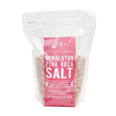 Chefs Choice Salt - Himalayan Pink Rock Pouch 1kg