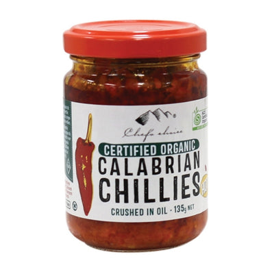 Chefs Choice Organic Calabrian Crushed Chillies - Hot 135g