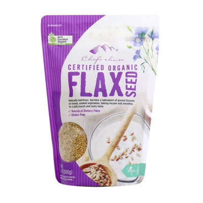 Chefs Choice Organic Seeds - Flaxseeds 500g