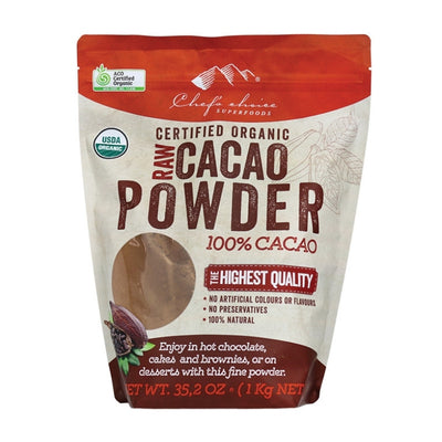 Chefs Choice Organic Raw Cacao - Powder 1kg