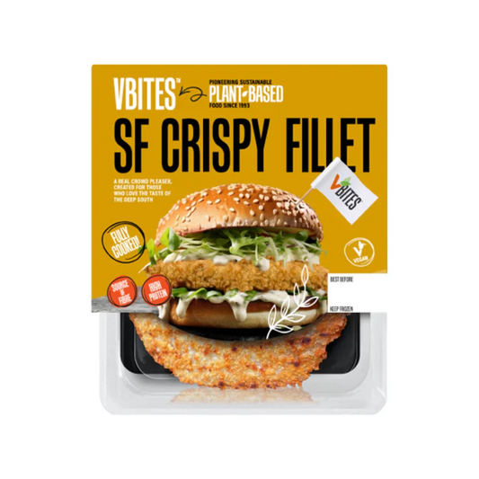 VBites Southern Fried Chicken Crunchy Fillet Burgers 226g