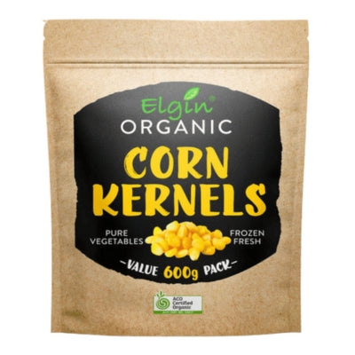 Elgin Organic Corn Kernels 600g