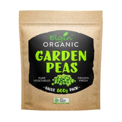Elgin Organic Green Peas 600g