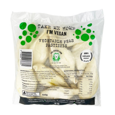 Green Lion Pastizzi - Smashed Pea 500g