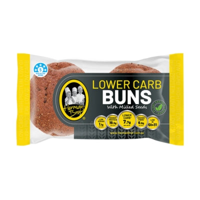 Herman Brot Bread - Lower Carb Buns 2pk 140g