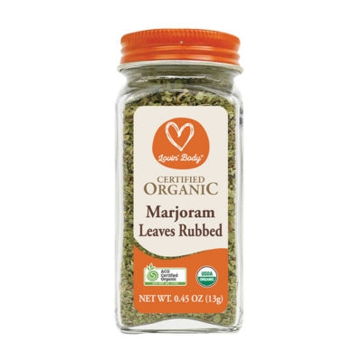Lovin Body Herbs & Spices - Marjoram Leaves Rubbed 13g