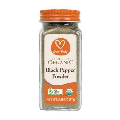 Lovin Body Herbs & Spices - Pepper Black Powder 87g