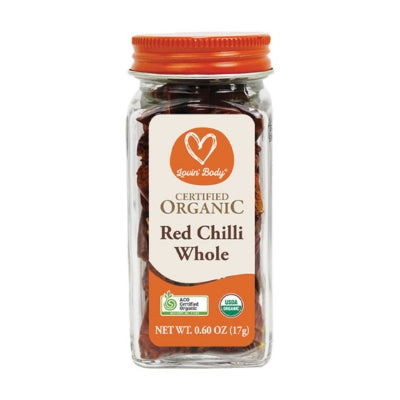 Lovin Body Herbs & Spices - Red Chilli Whole 17g