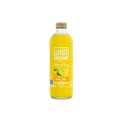 Wild One Lightly Sparkling Mineral Water-Pine Lime 345ml